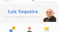 Desktop Screenshot of luissequeira.com
